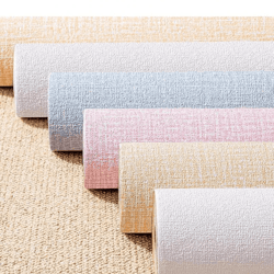 luxepanel 3d self adhesive foam wall panels with linen texture and soundproof design
