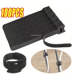 flextie reusable nylon cable organizer straps for wire and cord management