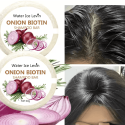 onion biotin hair revival shampoo bar