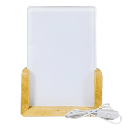 lumicraft sublimation acrylic photo frame blank with led light base