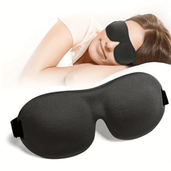3d contoured sleep eye mask