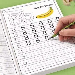 alphabet handwriting practice book for kids