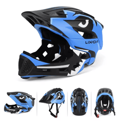 lixada kids detachable full face bike helmet for multi sport safety