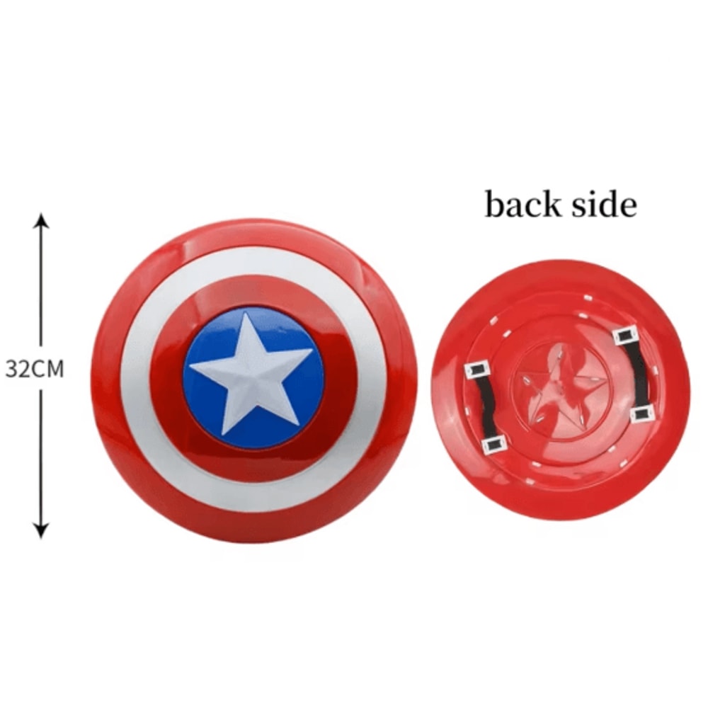 Kids Captain America Shield Arm Guard Superhero Cosplay Prop 1