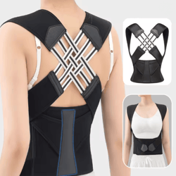 postureflex back posture corrector brace adjustable shoulder support belt