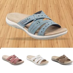 orthopedic comfort summer sandals for women – flat, breathable & stylish everyday footwear