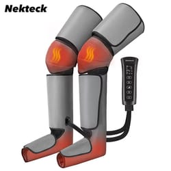 nekteck foot & leg air pressure massager – shiatsu air compression therapy for circulation & muscle relief