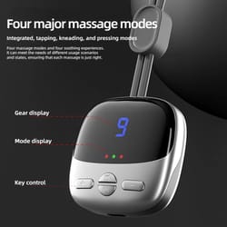 mini smart neck massager – portable heated cervical spine relaxation device