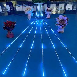 brillflow 5m waterproof 24v smd2835 flow led strip light