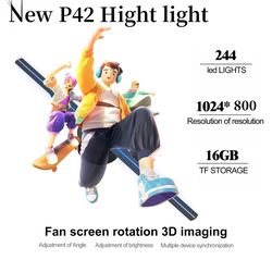 airstream pro 3d hologram fan display – wifi holographic projector for eye-catching led sign advertising