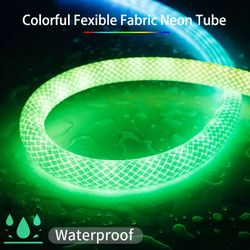 smart 360° rgbic neon led strip light – flexible waterproof reticulate lighting for creative indoor & outdoor projects