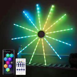 elegant glowing branch lights – smart bluetooth led decor