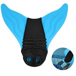 mermaid swimming monofin – training flipper swim fin for kids & adults