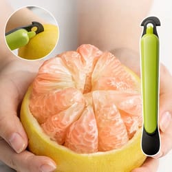 orange peeler & citrus stripper – easy fruit cutter tool for oranges, grapefruits & lemons