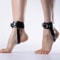 Adjustable Black Ankle Harness With Buckle Straps Handmade Fashion Accessory For Cosplay And Costu 0