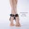 Adjustable Black Ankle Harness With Buckle Straps Handmade Fashion Accessory For Cosplay And Costu 4