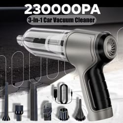 wireless car vacuum cleaner – strong suction portable handheld air duster for car & home cleaning