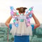 Magical Electric Butterfly Fairy Wings With Lights Kids Cosplay DressUp Costume 6