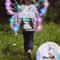 Magical Electric Butterfly Fairy Wings With Lights Kids Cosplay DressUp Costume 10
