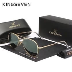 kingseven pilot sunglasses for women – polarized uv400 luxury eyewear
