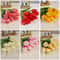 Artificial Tulip Bouquet Real Touch Fake Flowers For Home Wedding Party Decorations 135 Pcs 3