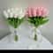 Artificial Tulip Bouquet Real Touch Fake Flowers For Home Wedding Party Decorations 135 Pcs 5