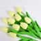 Artificial Tulip Bouquet Real Touch Fake Flowers For Home Wedding Party Decorations 135 Pcs 6