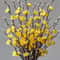 Elegant Artificial Plum Blossom Branch 2165inch Faux White Wintersweet Stem For Home Office Decor 1