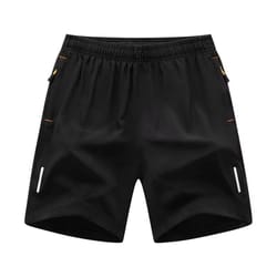 men's quick-dry ice silk casual shorts – lightweight sports pants for summer comfort