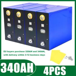 lifepo4 rechargeable battery pack 3.2v 340ah 320ah 280ah 200ah – grade a lithium iron phosphate solar cell