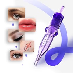 mast pro disposable tattoo needle cartridges – box of 20 precision round liner cartridges for rotary tattoo machines