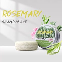rosemary shampoo soap bar – silicone-free, natural plant-based formula for scalp cleansing & oil control