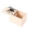 Wooden Trick Spider Scare Box Surprise Prank Hidden Box For Friends Office Party Gags 4
