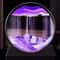 3D Moving Sand Art Picture Round Glass Deep Sea Sandscape Hourglass Quicksand Craft For Office Hom