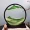 3D Moving Sand Art Picture Round Glass Deep Sea Sandscape Hourglass Quicksand Craft For Office Hom