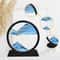 3D Moving Sand Art Picture Round Glass Deep Sea Sandscape Hourglass Quicksand Craft For Office Hom