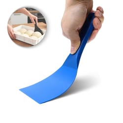 flexible pizza dough scraper spatula with hanging bracket