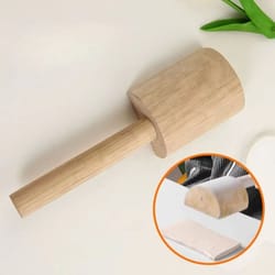 wood clay patting board solid wood pottery mallet tool