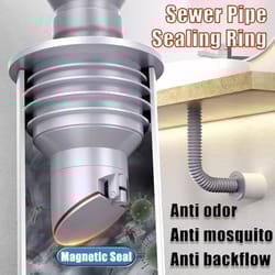 floor deodorizing drain trap filter – anti-blocking water pipe plug for kitchen sink & shower