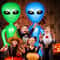 CosmicFun Inflatable Alien Duo 2Pack PVC Toys For Halloween Thanksgiving Christmas Decor 3