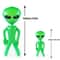 CosmicFun Inflatable Alien Duo 2Pack PVC Toys For Halloween Thanksgiving Christmas Decor 6