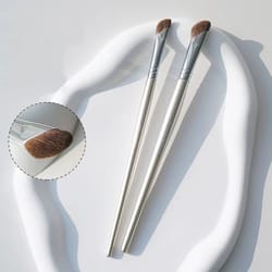 karsyngirl flat angled nose contour brush – natural hair angled makeup brush for nose sculpting and shadow blending