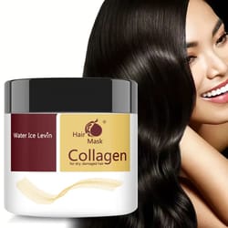 collagen & moroccan argan oil deep repair hair mask – conditioning treatment for dry and damaged hair