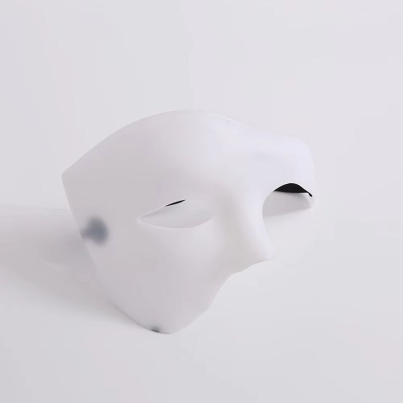 Phantom HalfFace Cosplay Mask Creative Masquerade Costume Accessory 7