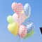 18Inch HeartShaped Aluminum Foil Balloons Set Of 5 For Party And Wedding Decor 1