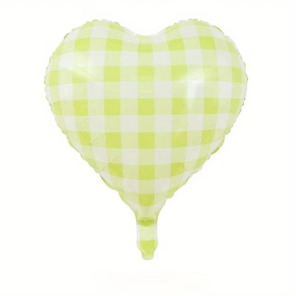 18Inch HeartShaped Aluminum Foil Balloons Set Of 5 For Party And Wedding Decor 9