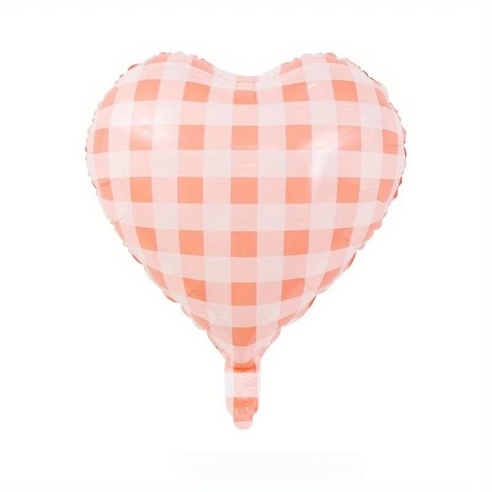 18Inch HeartShaped Aluminum Foil Balloons Set Of 5 For Party And Wedding Decor 10