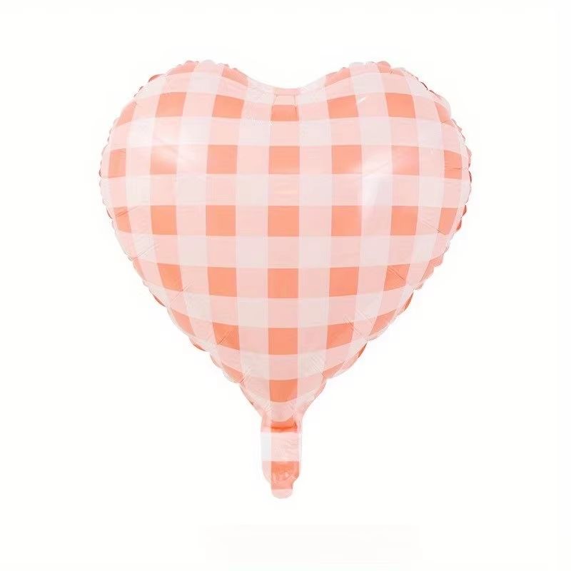 18Inch HeartShaped Aluminum Foil Balloons Set Of 5 For Party And Wedding Decor 10