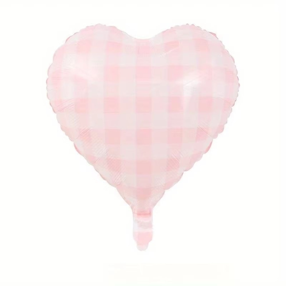 18Inch HeartShaped Aluminum Foil Balloons Set Of 5 For Party And Wedding Decor 6