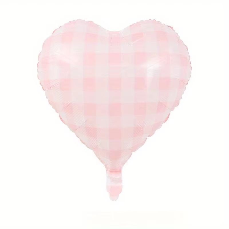 18Inch HeartShaped Aluminum Foil Balloons Set Of 5 For Party And Wedding Decor 6